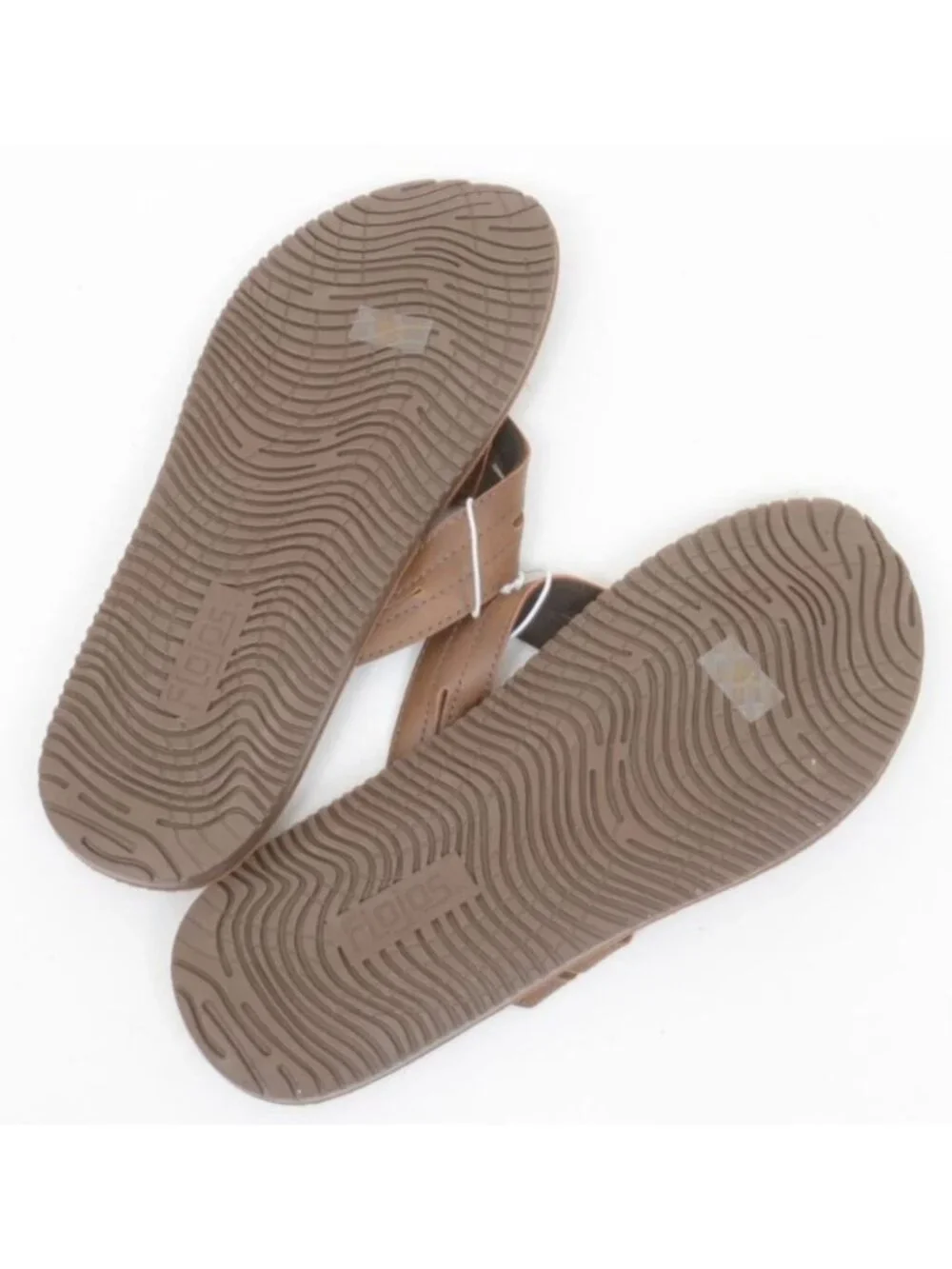 NWT Flojos Men's 11 Alonzo Flip-Flop Sandal Leather Slip-On Thong Slide